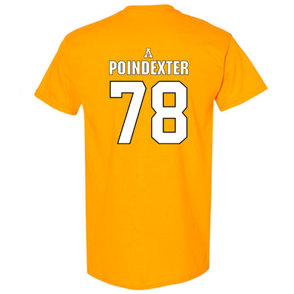 App State - NCAA Football : Tyriq Poindexter - Replica Shersey T-Shirt-1
