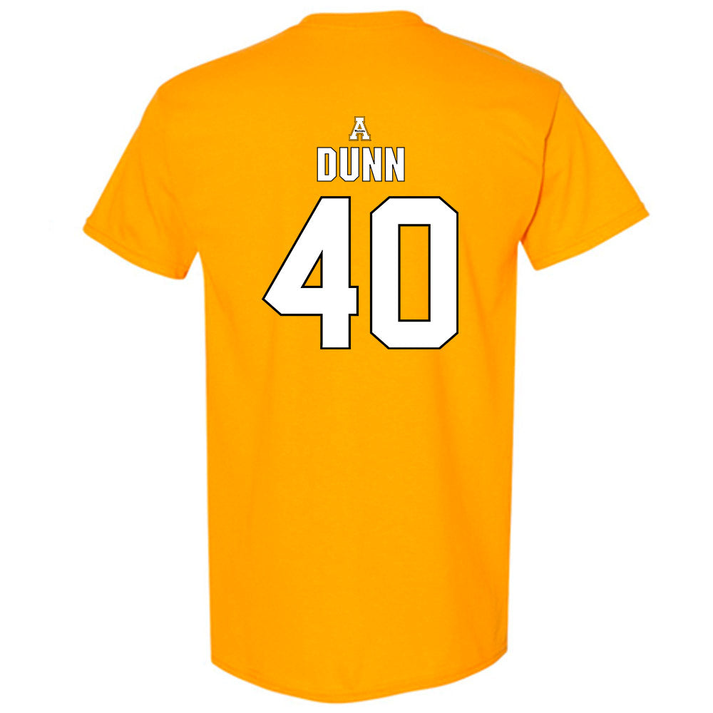 App State - NCAA Football : Jaxson Dunn - Replica Shersey T-Shirt-1