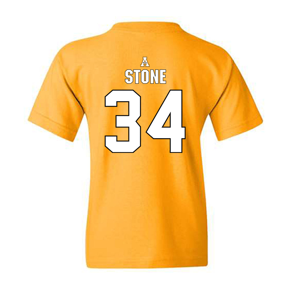 App State - NCAA Football : Parker Stone - Replica Shersey Youth T-Shirt-1