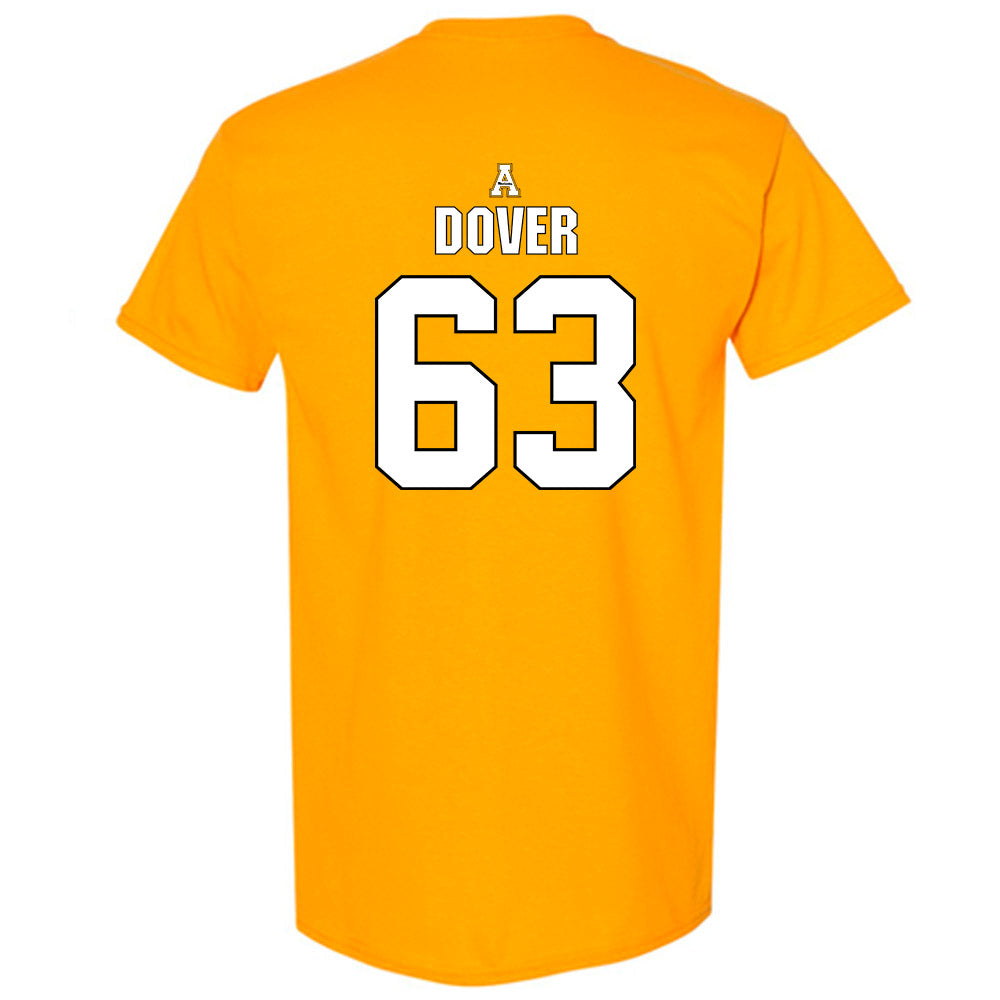 App State - NCAA Football : Scottland Dover - Replica Shersey T-Shirt-1