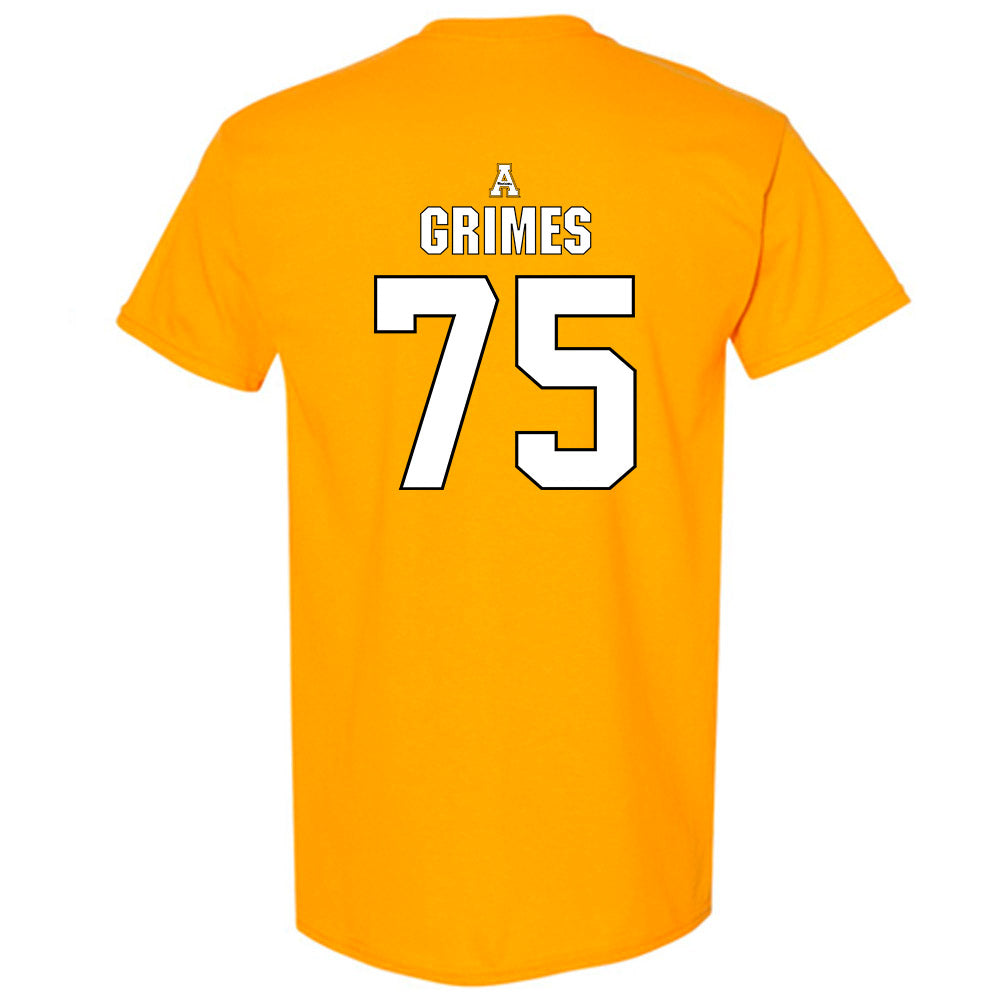 App State - NCAA Football : Greydon Grimes - Replica Shersey T-Shirt-1