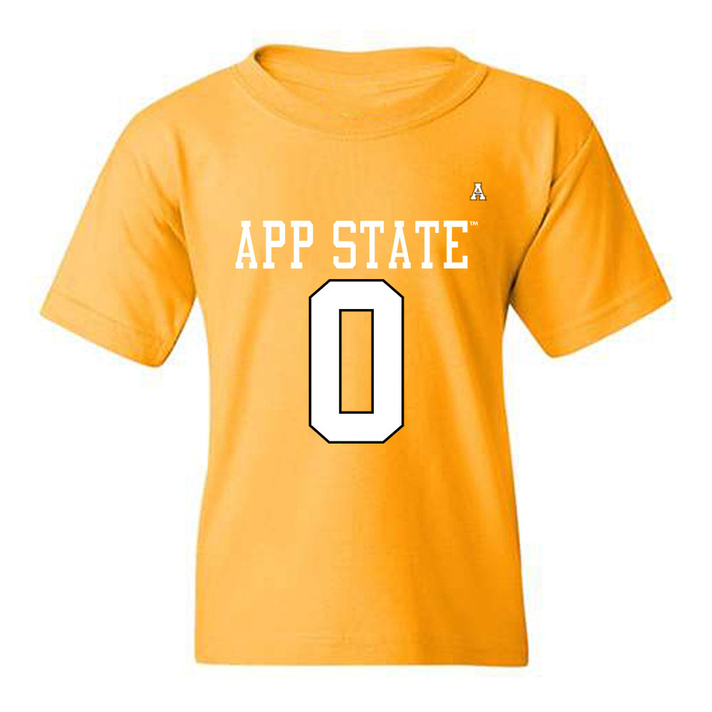 App State - NCAA Football : Doopah Coleman - Replica Shersey Youth T-Shirt-0