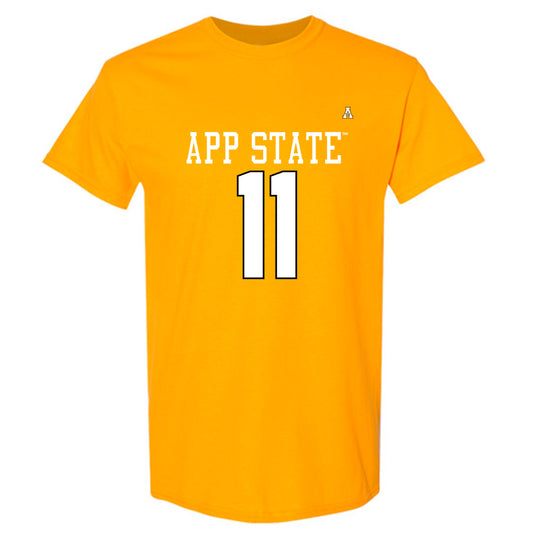 App State - NCAA Football : Ja'Quez Cross - Replica Shersey T-Shirt-0