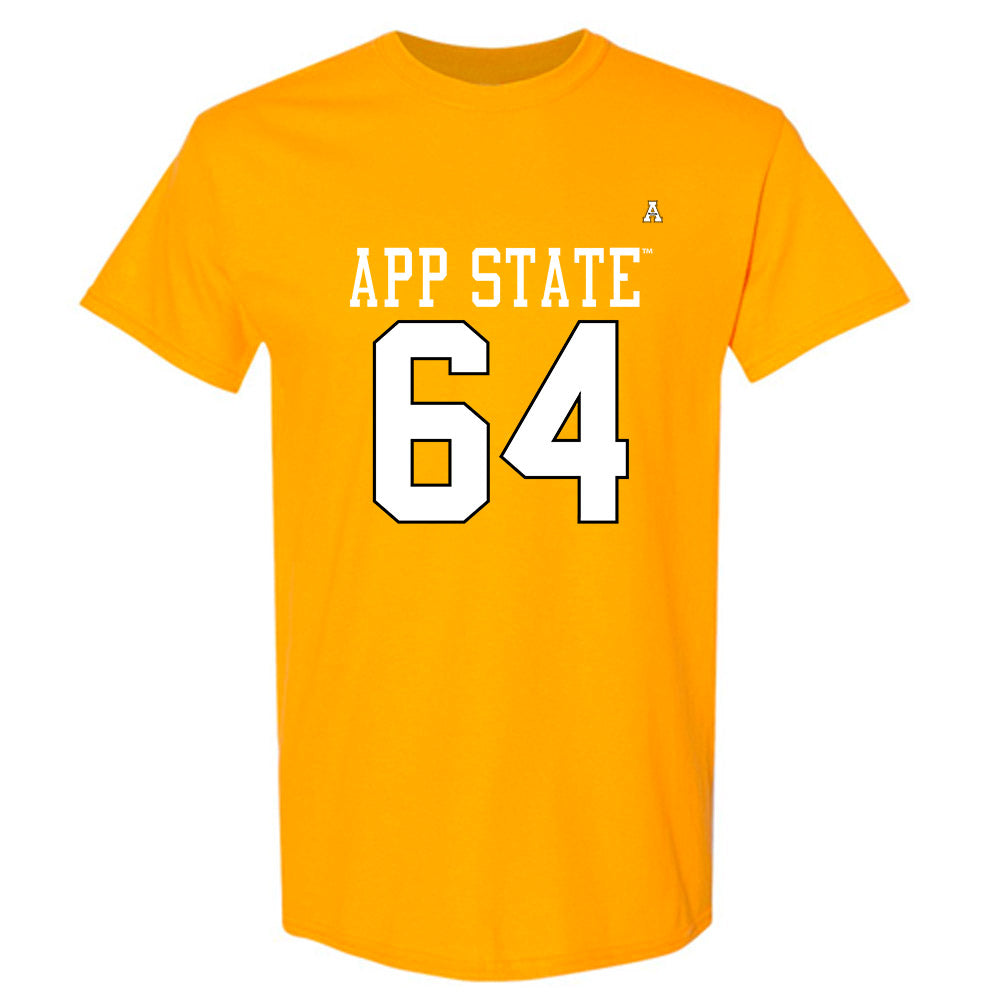 App State - NCAA Football : Jarvis Potts - Replica Shersey T-Shirt-0