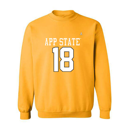 App State - NCAA Football : Syncere Berry - Replica Shersey Crewneck Sweatshirt-0