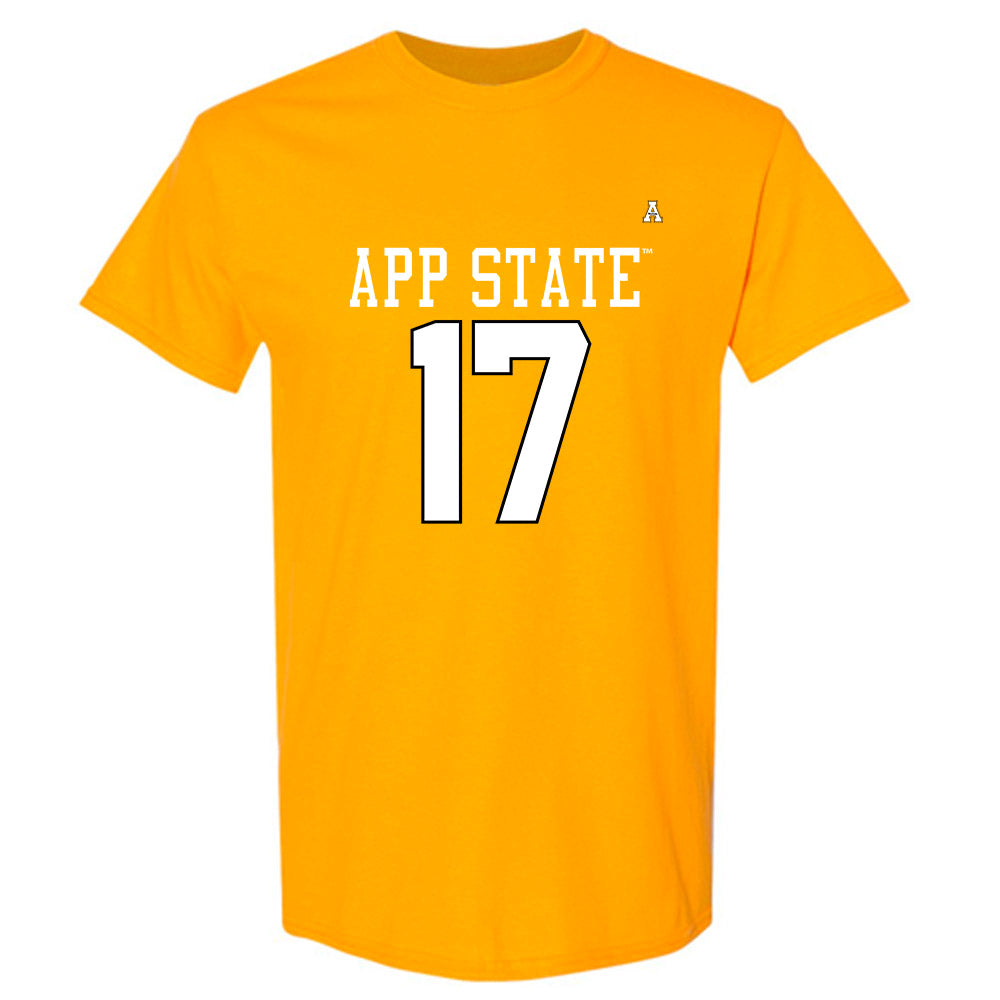 App State - NCAA Football : DaRon Wilson - Replica Shersey T-Shirt-0