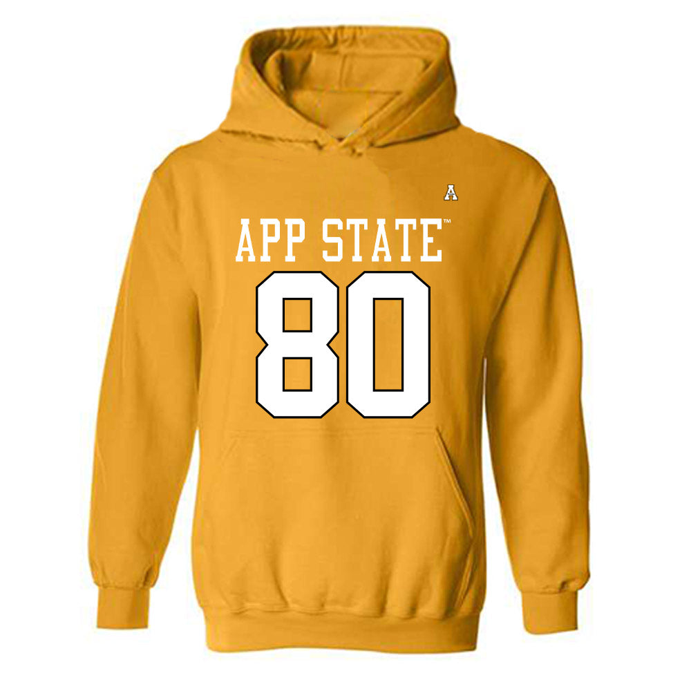 App State - NCAA Football : Doopah Coleman - Replica Shersey Hooded Sweatshirt-0