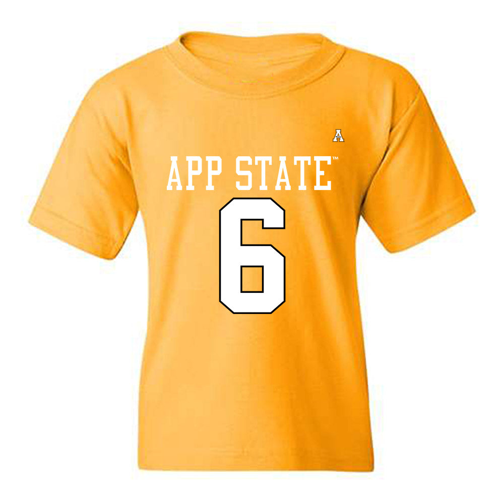 App State - NCAA Football : Christopher Lofton jr - Replica Shersey Youth T-Shirt-0