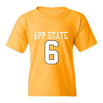 App State - NCAA Football : Christopher Lofton jr - Replica Shersey Youth T-Shirt-0