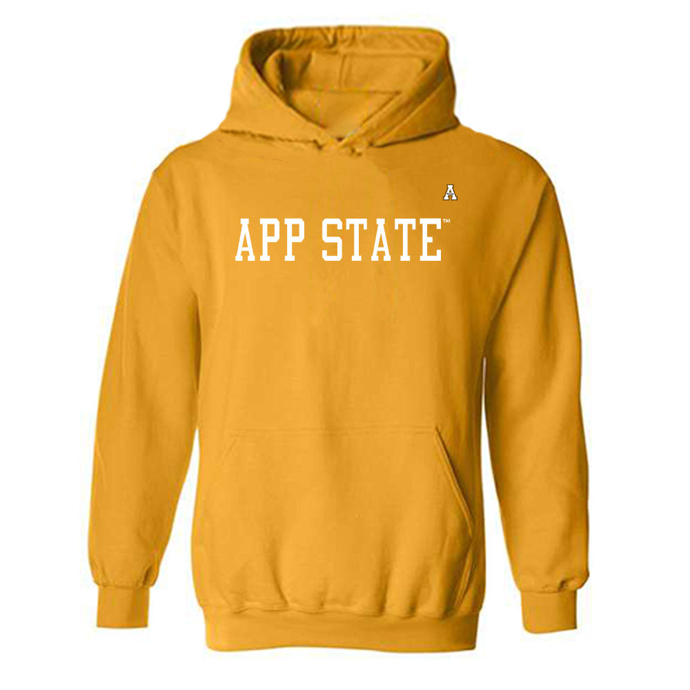 App State - NCAA Football : Joe Reddish - Replica Shersey Hooded Sweatshirt-0