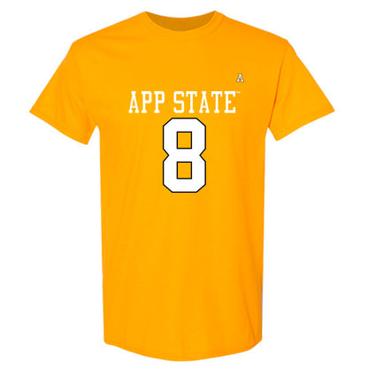 App State - NCAA Football : Henry Hasselbeck - Replica Shersey T-Shirt-0