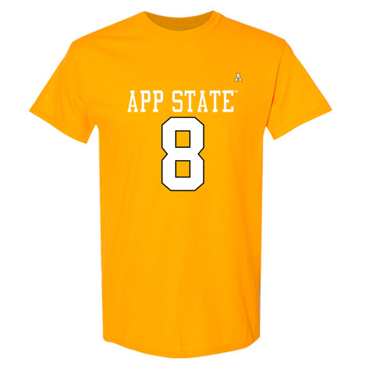 App State - NCAA Football : Henry Hasselbeck - Replica Shersey T-Shirt-0