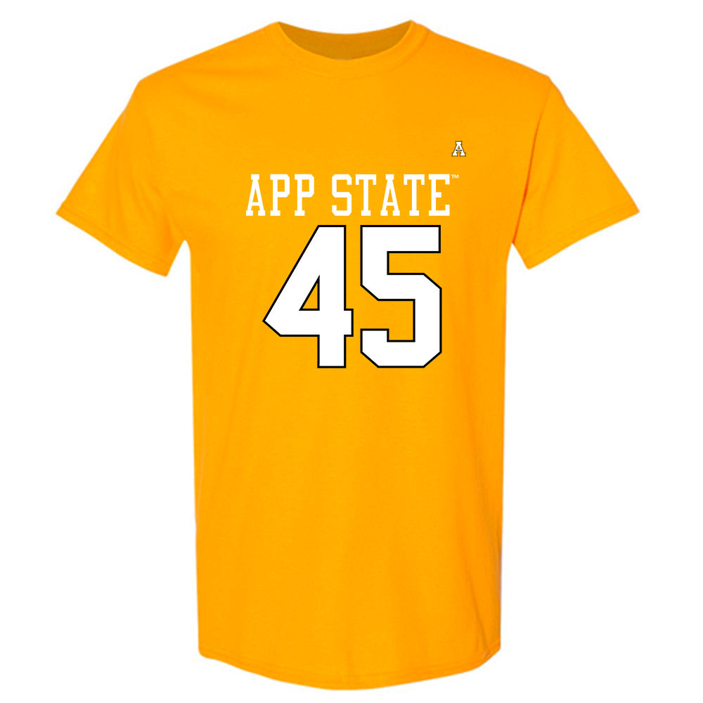 App State - NCAA Football : Nick Campbell - T-Shirt