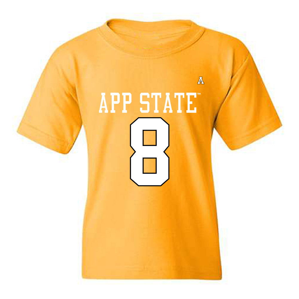 App State - NCAA Football : Kabran Paul - Replica Shersey Youth T-Shirt-0