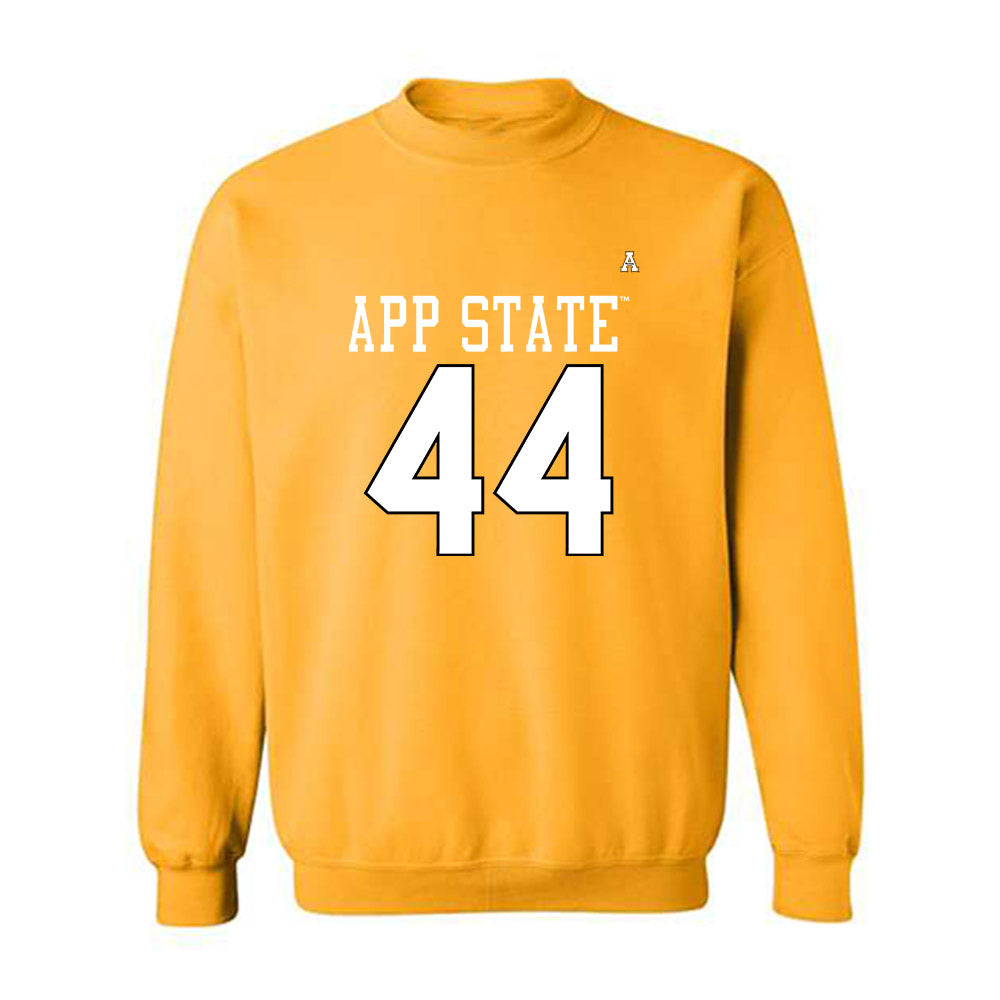 App State - NCAA Football : Manny Lewis - Replica Shersey Crewneck Sweatshirt-0