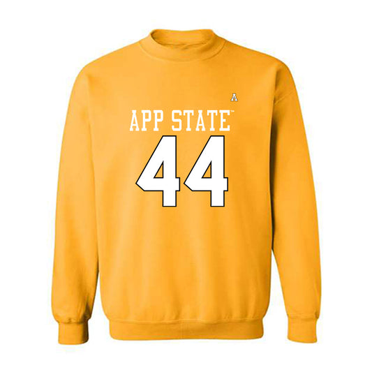 App State - NCAA Football : Manny Lewis - Replica Shersey Crewneck Sweatshirt-0