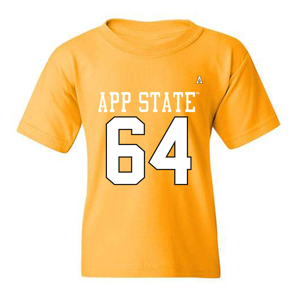 App State - NCAA Football : Jarvis Potts - Replica Shersey Youth T-Shirt-0