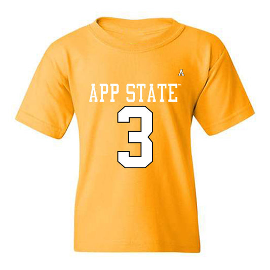 App State - NCAA Football : Ja’Cari Henderson - Replica Shersey Youth T-Shirt-0