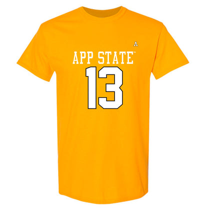 App State - NCAA Football : Jackson Grier - Replica Shersey T-Shirt-0