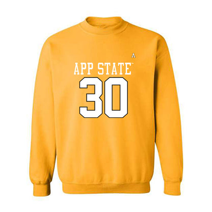 App State - NCAA Football : Dorrian Medley - Replica Shersey Crewneck Sweatshirt-0