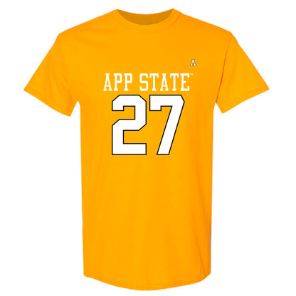 App State - NCAA Football : Cam Fleming - Replica Shersey T-Shirt-0