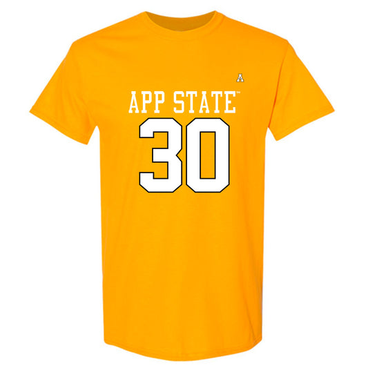 App State - NCAA Football : Dorrian Medley - Replica Shersey T-Shirt-0
