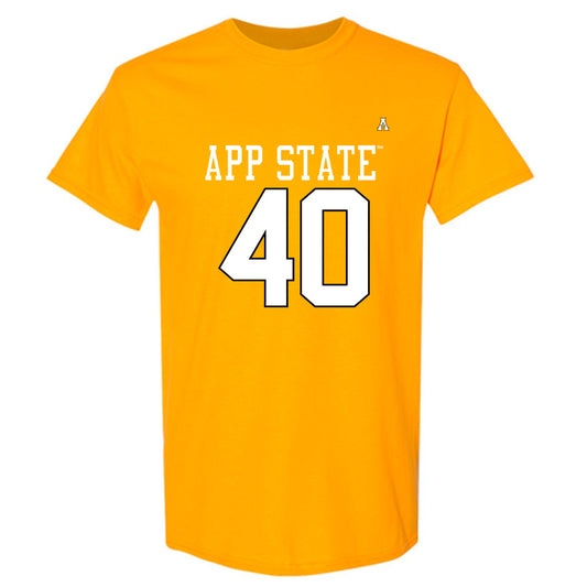 App State - NCAA Football : Jaxson Dunn - Replica Shersey T-Shirt-0