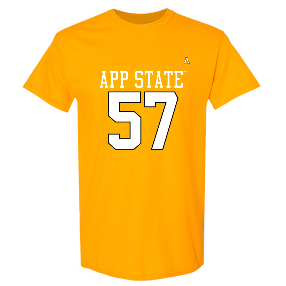App State - NCAA Football : Devon Manuel - Replica Shersey T-Shirt-0