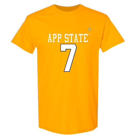 App State - NCAA Football : Darrin Fugitt - Replica Shersey T-Shirt-0