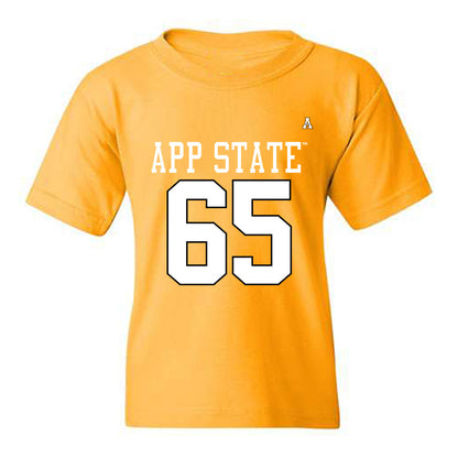 App State - NCAA Football : Mac Walters - Replica Shersey Youth T-Shirt-0