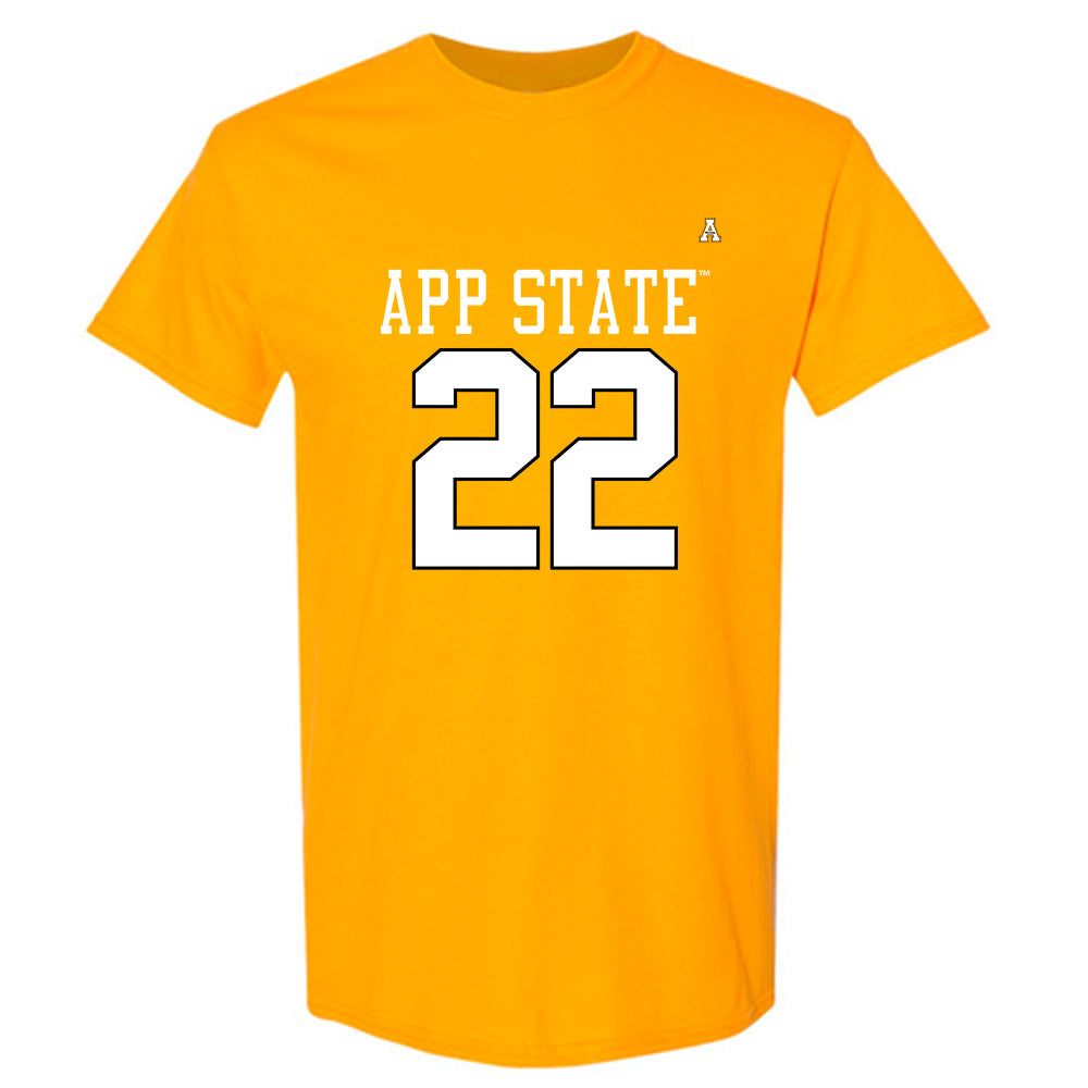 App State - NCAA Football : Bryant "BJ" Junius - Replica Shersey T-Shirt-0