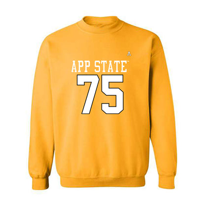 App State - NCAA Football : Greydon Grimes - Replica Shersey Crewneck Sweatshirt-0