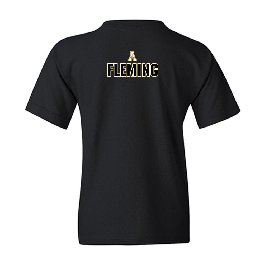 App State - NCAA Football : Semaj Fleming - Replica Shersey Youth T-Shirt-1