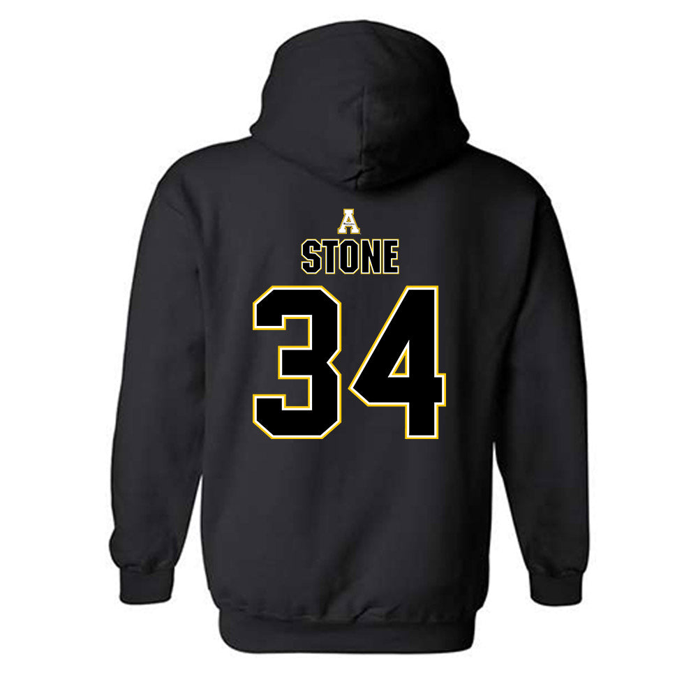 App State - NCAA Football : Parker Stone - Replica Shersey Hooded Sweatshirt-1