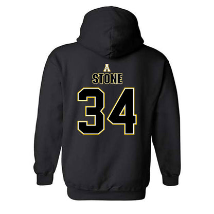 App State - NCAA Football : Parker Stone - Replica Shersey Hooded Sweatshirt-1