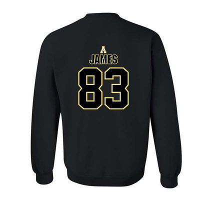 App State - NCAA Football : Dazmin James - Replica Shersey Crewneck Sweatshirt-1