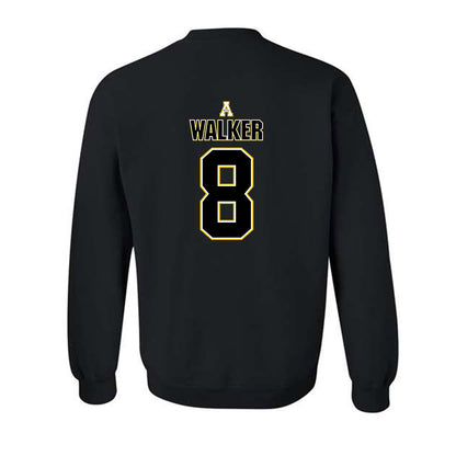 App State - NCAA Football : Dre Walker - Replica Shersey Crewneck Sweatshirt-1
