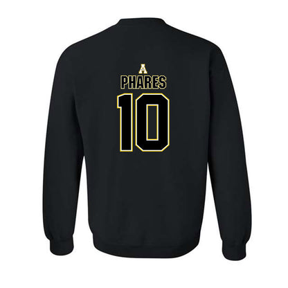 App State - NCAA Football : Colton Phares - Replica Shersey Crewneck Sweatshirt-1