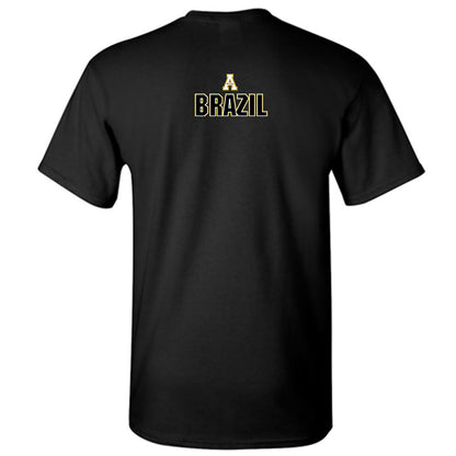 App State - NCAA Football : Derick Brazil - Replica Shersey T-Shirt-1