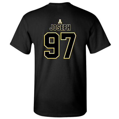 App State - NCAA Football : Xavier Joseph - Replica Shersey T-Shirt-1