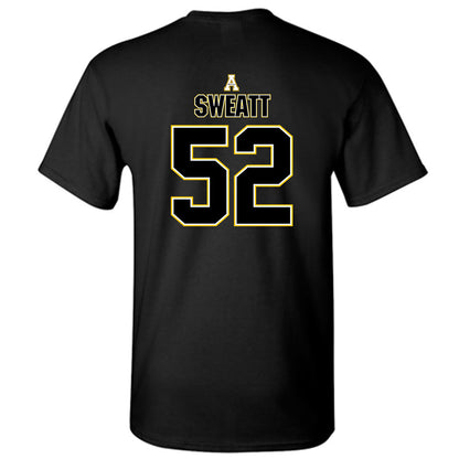 App State - NCAA Football : Cayden Sweatt - Replica Shersey T-Shirt-1