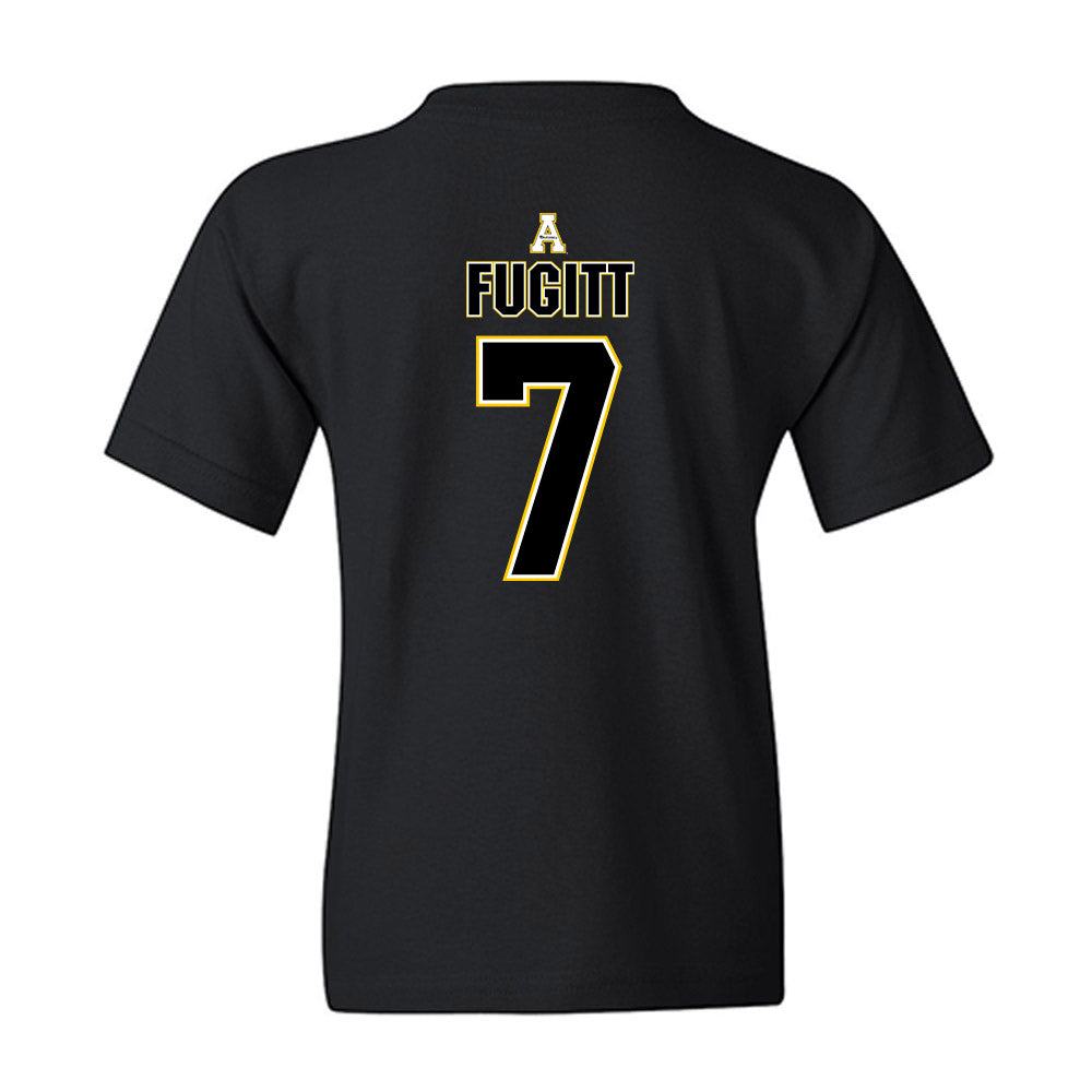 App State - NCAA Football : Darrin Fugitt - Replica Shersey Youth T-Shirt-1
