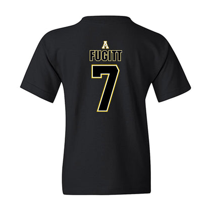 App State - NCAA Football : Darrin Fugitt - Replica Shersey Youth T-Shirt-1