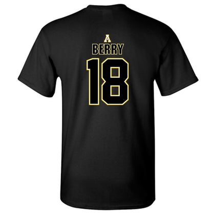 App State - NCAA Football : Syncere Berry - Replica Shersey T-Shirt-1
