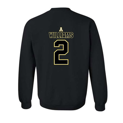 App State - NCAA Football : Micah Williams - Replica Shersey Crewneck Sweatshirt-1