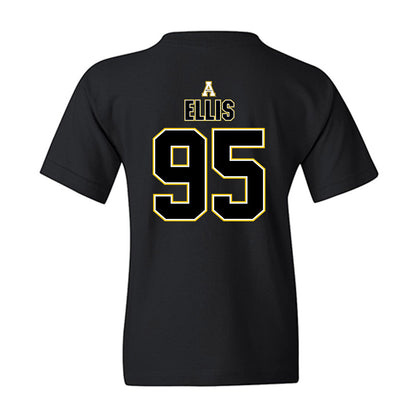 App State - NCAA Football : Kaden Ellis - Replica Shersey Youth T-Shirt-1