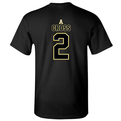 App State - NCAA Football : Ja'Quez Cross - Replica Shersey T-Shirt-1