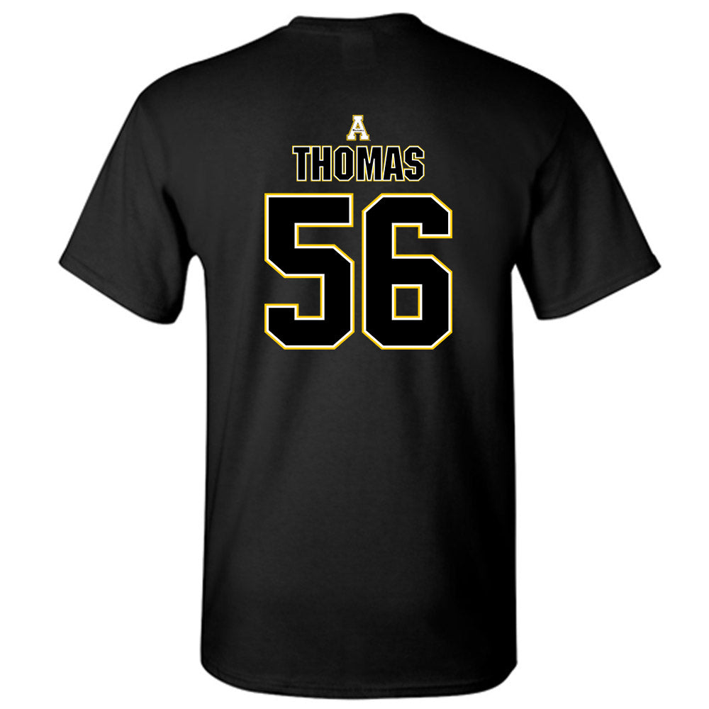 App State - NCAA Football : Jayden Thomas - Replica Shersey T-Shirt-1