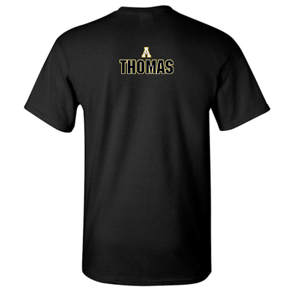App State - NCAA Football : Keshawn Thomas - Replica Shersey T-Shirt-1