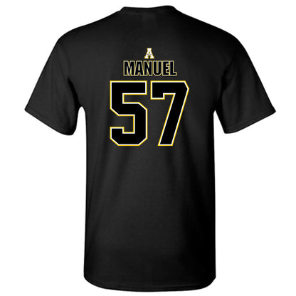 App State - NCAA Football : Devon Manuel - Replica Shersey T-Shirt-1